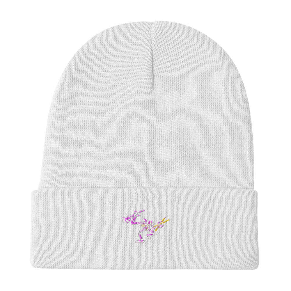 Classic Bot Embroidered Beanie