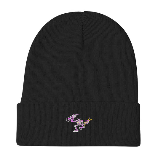 Classic Bot Embroidered Beanie